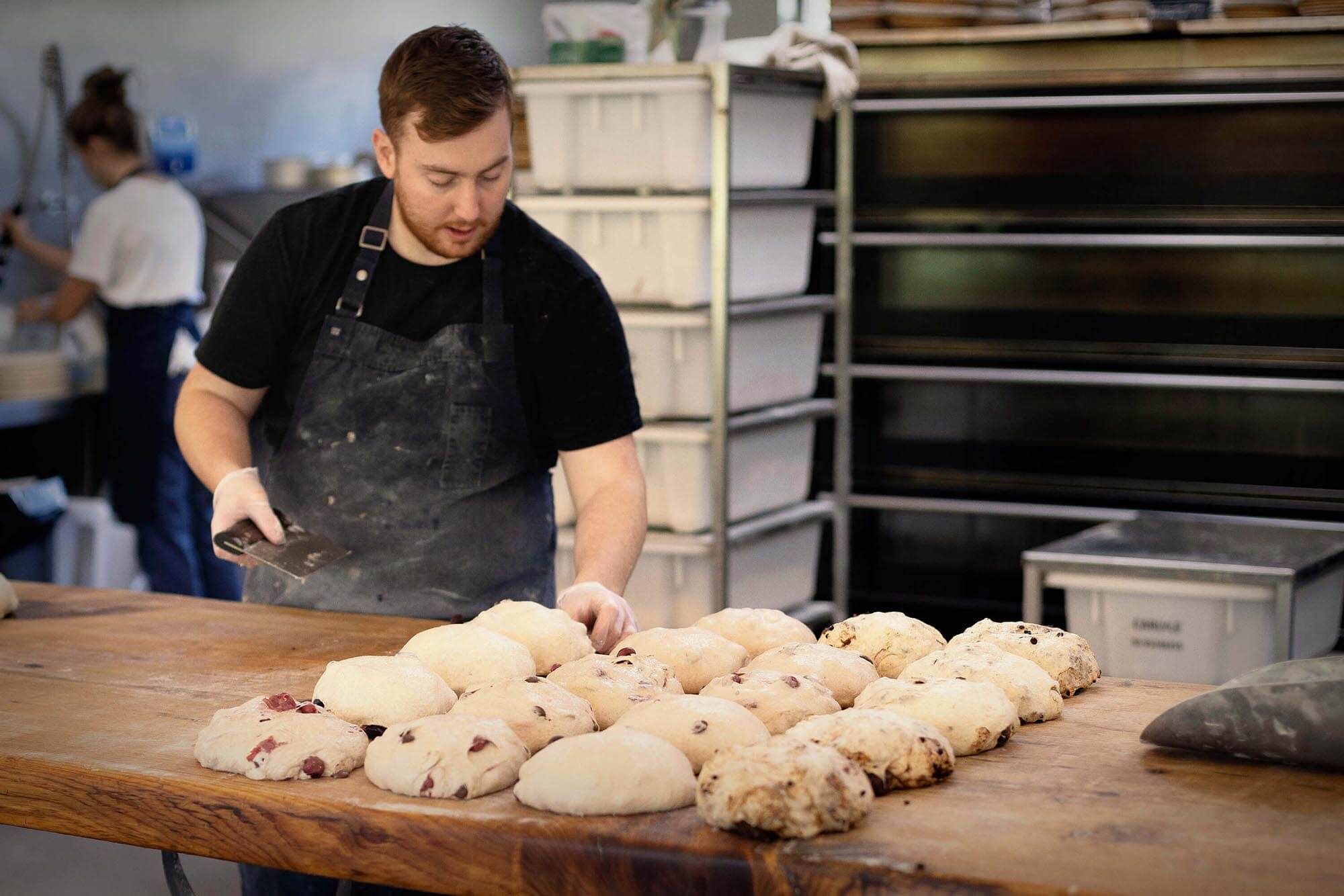 Bakers at work at Proserpina